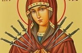 Икона Божьей Матери «Семистрельная»: значение, в чем помогает, куда вешать?